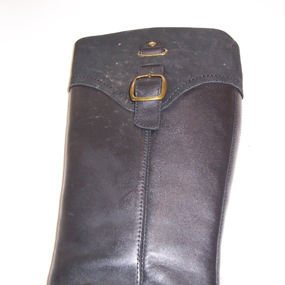 Clarks Womean Tall Block Heel Riding Boot - Picture 2 of 4